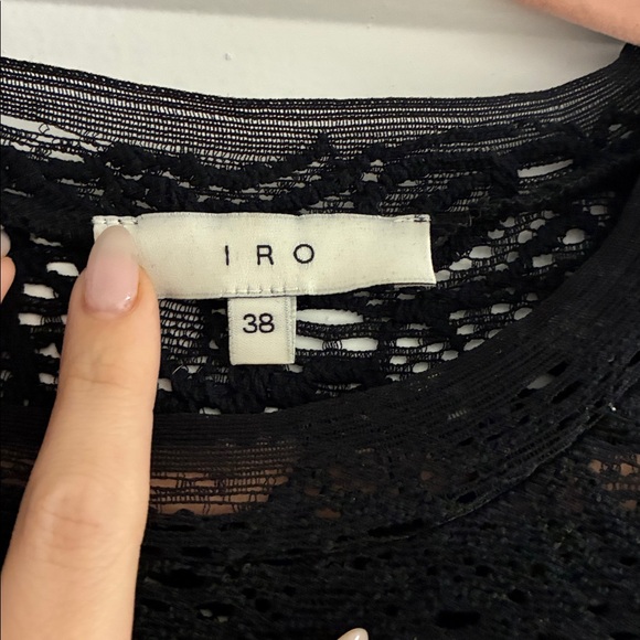 IRO FULNIE LACE TOP - Picture 4 of 6